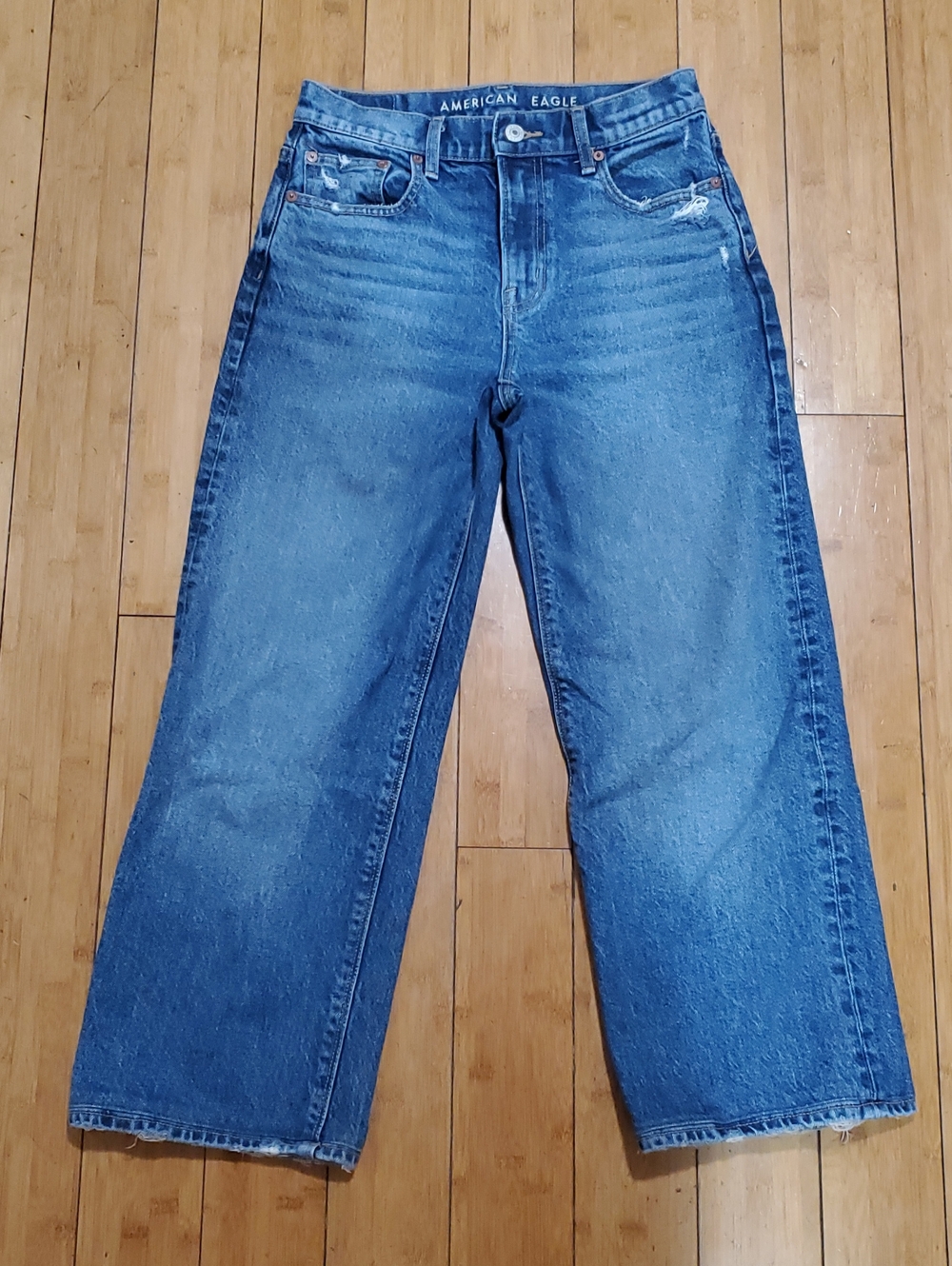 American Eagle Outfitters Women's Size 0xshort Stovepipe Jeans